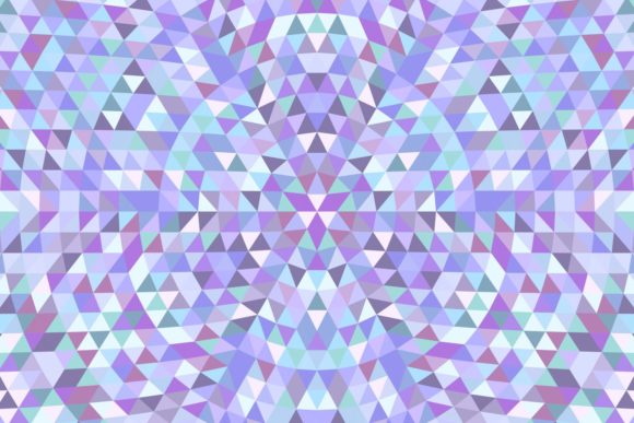 Download Triangle Mosaic Mandala Background - Triangle Collection