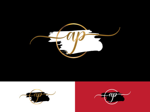 Download Signature Logo Ap Letter Design - Nature Collection