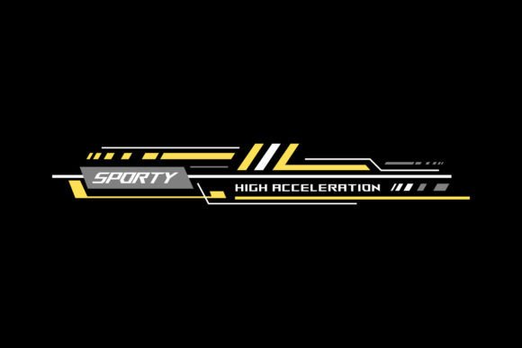 Download Decal Auto Racing Stripes Sticker Design - Sticker Collection
