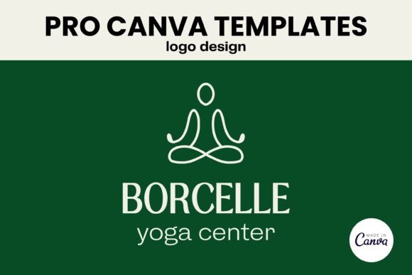 Download Yoga Center Logo RRO Canva Template - Yoga Collection