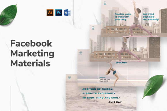 Download Yoga Instructor Facebook Templates - Yoga Collection
