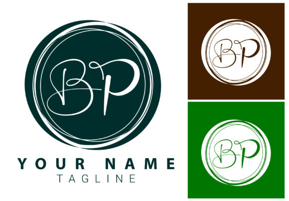 Download BP Initial Letter Signature Logo Design - Nature Collection